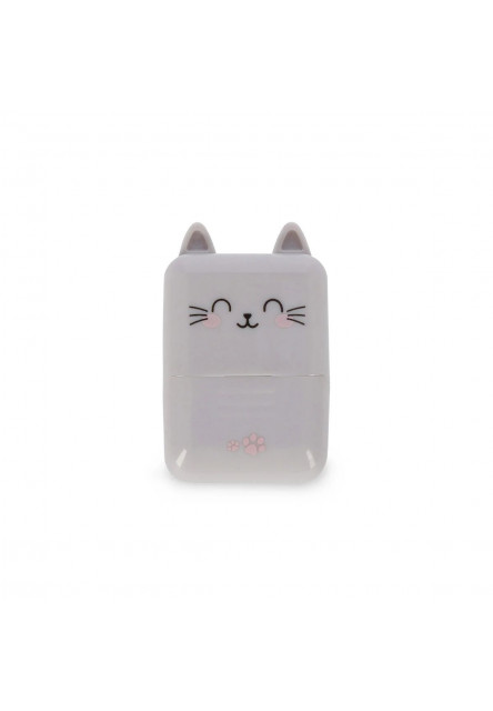 Dekoračné valčekové razítko Legami Deco Roller Stamp - Decorative Roller Stamp - Kitty - Pink Ink