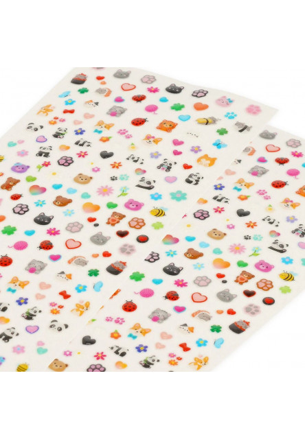 Samolepky na nechty Legami Nail Stickers - Cute Animals