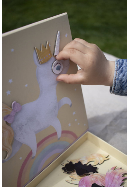 Magnetická hra - create your own unicorn