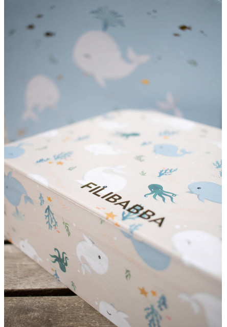 Set kufríkov na hranie a uskladnenie - christian´s whale tales - 2ks