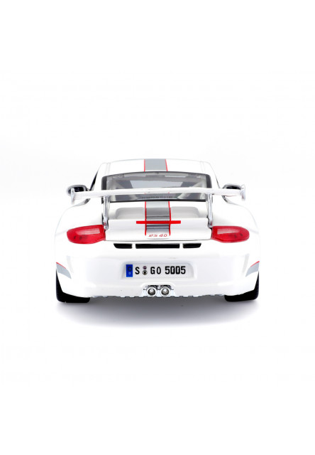 Bburago - Autá HOBBY, Porsche 911 GT3 RS 4.0, biela, 1:18