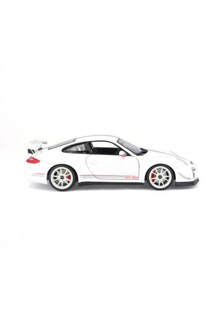 Bburago - Autá HOBBY, Porsche 911 GT3 RS 4.0, biela, 1:18