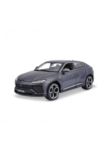 Bburago - Autá HOBBY, Lamborghini Urus, metal šedá, 1:18