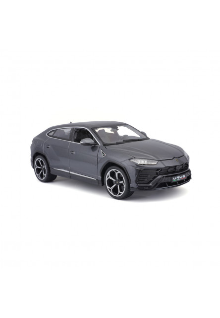 Bburago - Autá HOBBY, Lamborghini Urus, metal šedá, 1:18