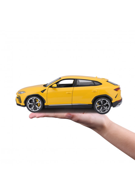 Bburago - Autá HOBBY, Lamborghini Urus, žltá, 1:18