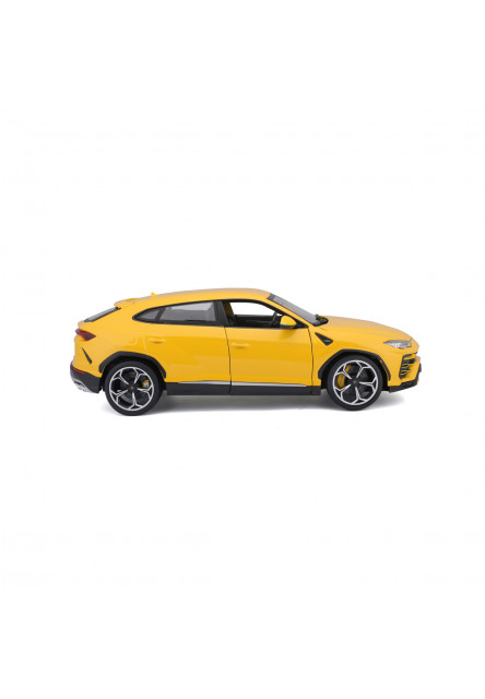 Bburago - Autá HOBBY, Lamborghini Urus, žltá, 1:18