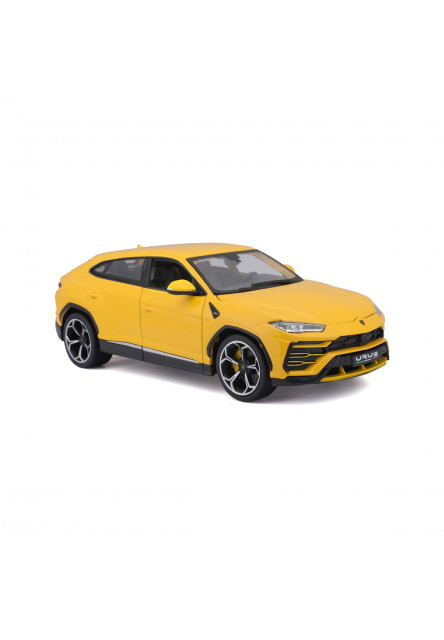 Bburago - Autá HOBBY, Lamborghini Urus, žltá, 1:18