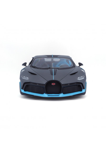 Bburago - Autá HOBBY, Bugatti Divo, tmavo šedá, 1:18