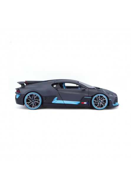 Bburago - Autá HOBBY, Bugatti Divo, tmavo šedá, 1:18