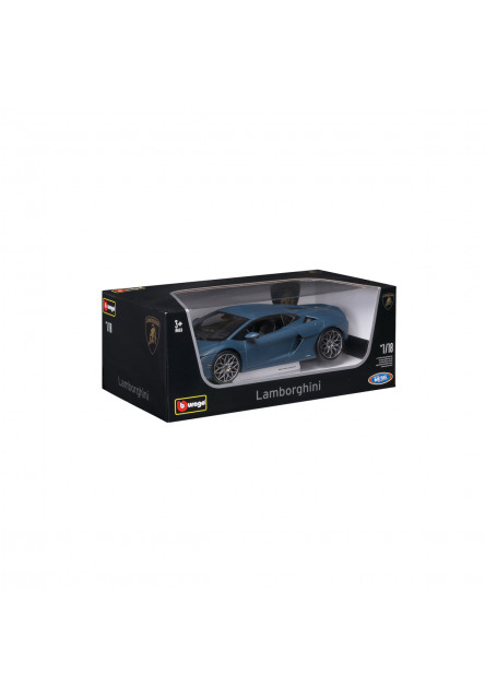 Bburago Plus - Autá HOBBY, Lamborghini Temerario, modrá, 1:18