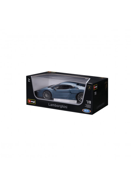 Bburago Plus - Autá HOBBY, Lamborghini Temerario, modrá, 1:18