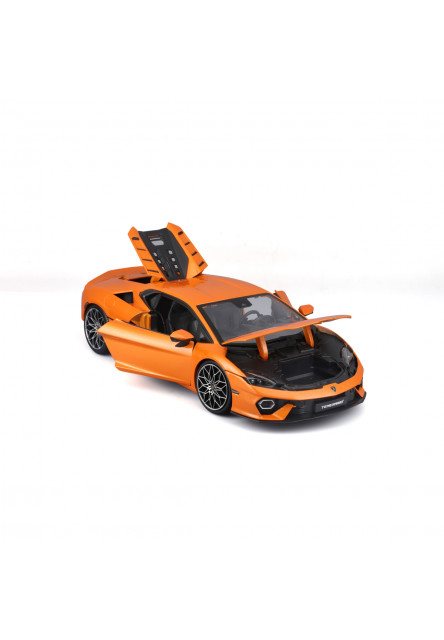Bburago - Autá HOBBY, Lamborghini Temerario, oranžová, 1:18