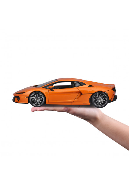 Bburago - Autá HOBBY, Lamborghini Temerario, oranžová, 1:18