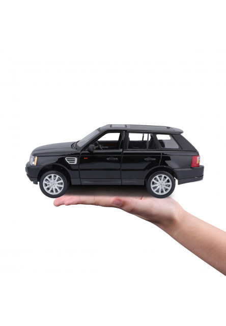 Bburago - Autá HOBBY- Range Rover Sport, čierna, 1:18