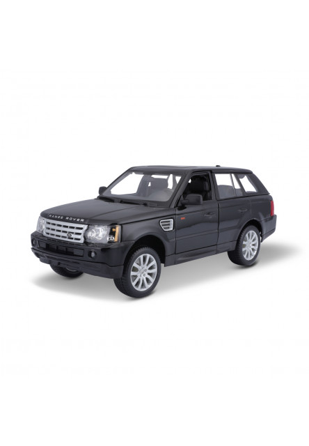 Bburago - Autá HOBBY- Range Rover Sport, čierna, 1:18