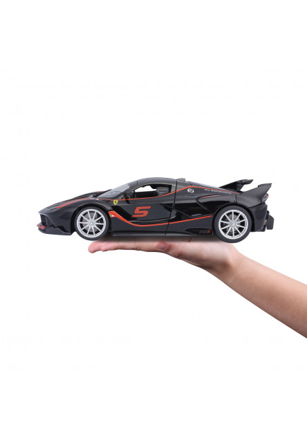 Bburago - RACE+PLAY, Ferrari FXX K, čierna, 1:18