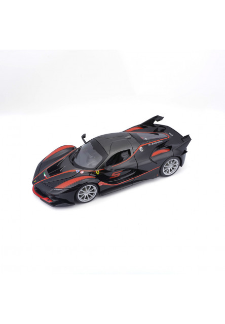 Bburago - RACE+PLAY, Ferrari FXX K, čierna, 1:18
