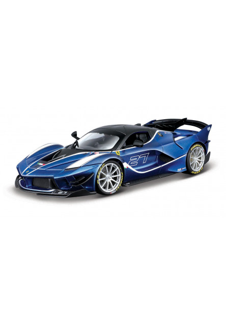 Bburago - RACE + PLAY, FERRARI TOP, FXX-K EVO, modrá, 1:18
