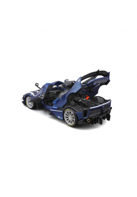 Bburago - RACE + PLAY, FERRARI TOP, FXX-K EVO, modrá, 1:18
