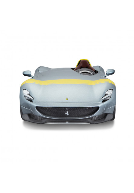 Bburago - RACE+PLAY, Ferrari Monza SP1, strieborná, 1:18