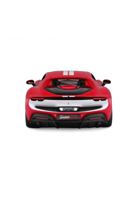 Bburago - RACE+PLAY, Ferrari, Ferrari 296 GTB ASSETTO FIORANO, červená, 1:18