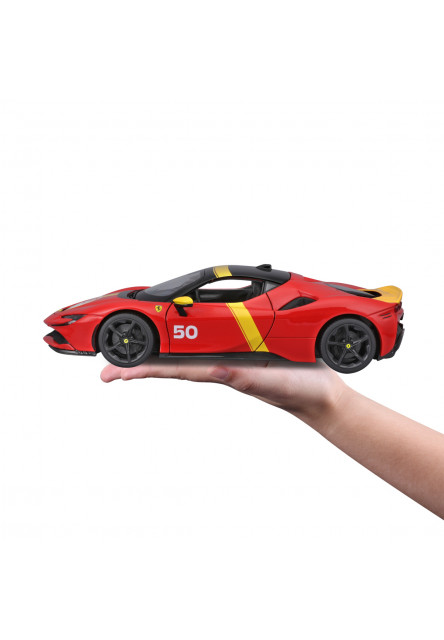 Bburago - RACE+PLAY, FERRARI, SF90 STRADALE ASSETTO FIORANO, 1:18