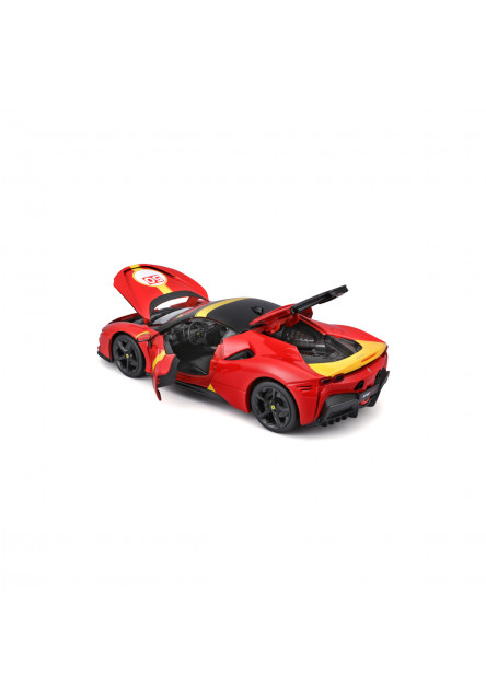 Bburago - RACE+PLAY, FERRARI, SF90 STRADALE ASSETTO FIORANO, 1:18