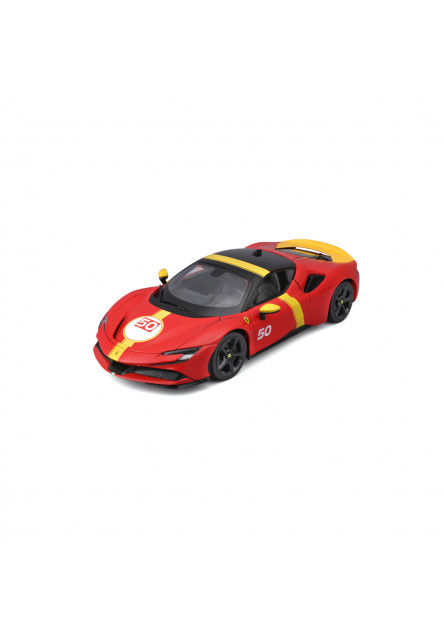 Bburago - RACE+PLAY, FERRARI, SF90 STRADALE ASSETTO FIORANO, 1:18