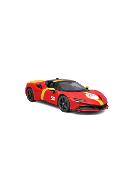 Bburago - RACE+PLAY, FERRARI, SF90 STRADALE ASSETTO FIORANO, 1:18