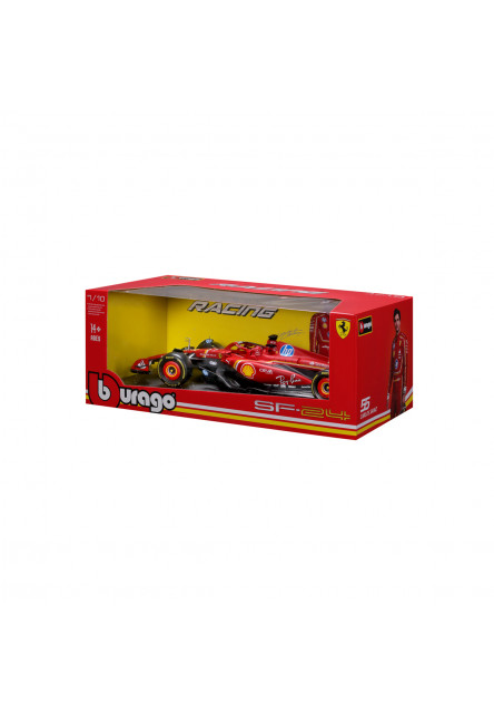 Bburago - FORMULA RACING, F1 Ferrari Scuderia SF-24 (2024), #16 Charles Leclerc, 1:18