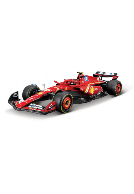 Bburago - FORMULA RACING, F1 Ferrari Scuderia SF-24 (2024), #55 Carlos Sainz, 1:18