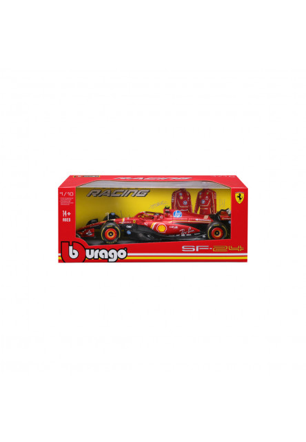 Bburago - FORMULA RACING, F1 Ferrari Scuderia SF-24 (2024), #55 Carlos Sainz, 1:18