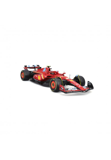 Bburago - FORMULA RACING, F1 Ferrari Scuderia SF-24 (2024), #55 Carlos Sainz, 1:18