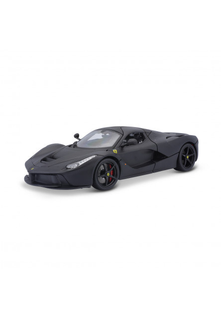 Bburago - SIGNATURE SERIES, Ferrari LaFerrari, matná čierna, 1:18