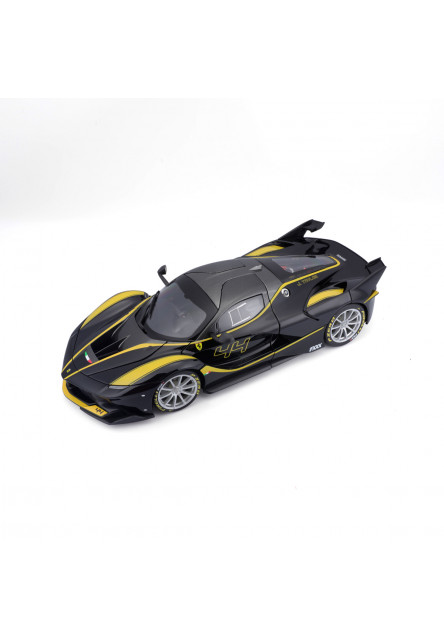 Bburago - SIGNATURE SERIES, FERRARI FXX K, čierna, 1:18