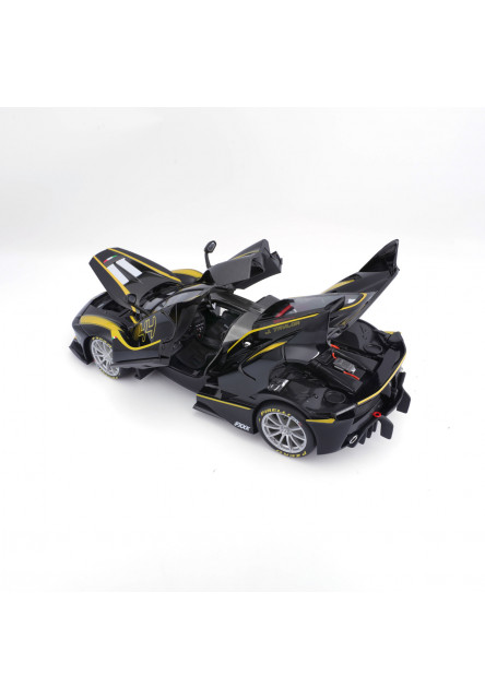 Bburago - SIGNATURE SERIES, FERRARI FXX K, čierna, 1:18