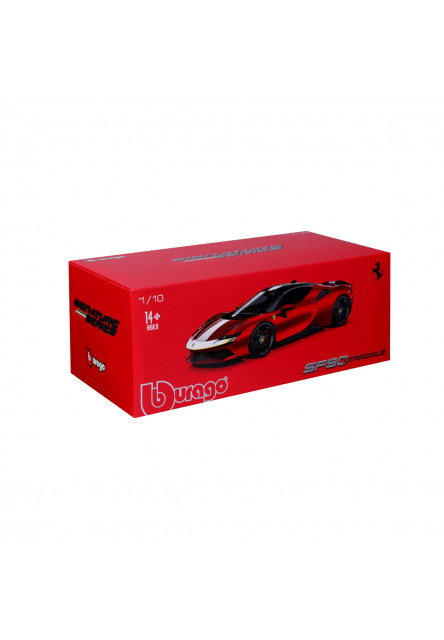 Bburago - SIGNATURE SERIES, FERRARI SF90 Stradale Assetto Fiorano, červená, 1:18