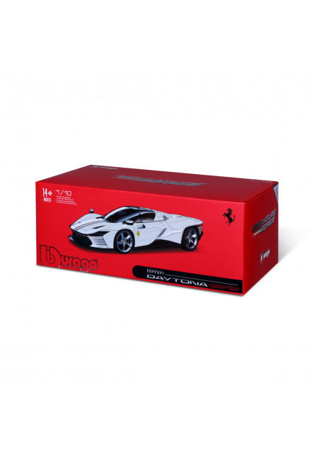 Bburago - SIGNATURE SERIES, FERRARI Daytona SP3, biela, 1:18
