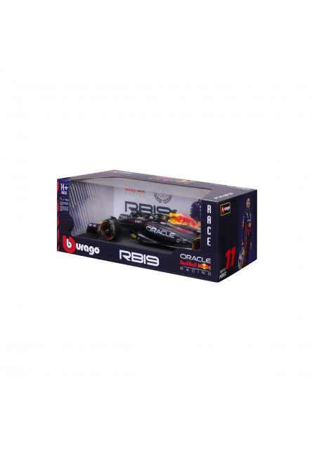 Bburago - RACE Formule F1, Team Oracle Red Bull Racing RB19 (2023), #1 Max Verstappen, 1:18