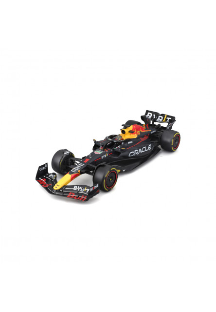 Bburago - RACE Formule F1, Team Oracle Red Bull Racing RB19 (2023), #1 Max Verstappen, 1:18