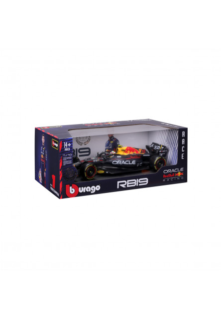 Bburago - RACE Formule F1, Team Oracle Red Bull Racing RB19 (2023), #11 Sergio Pérez, 1:18