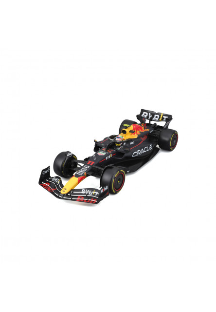 Bburago - RACE Formule F1, Team Oracle Red Bull Racing RB19 (2023), #11 Sergio Pérez, 1:18
