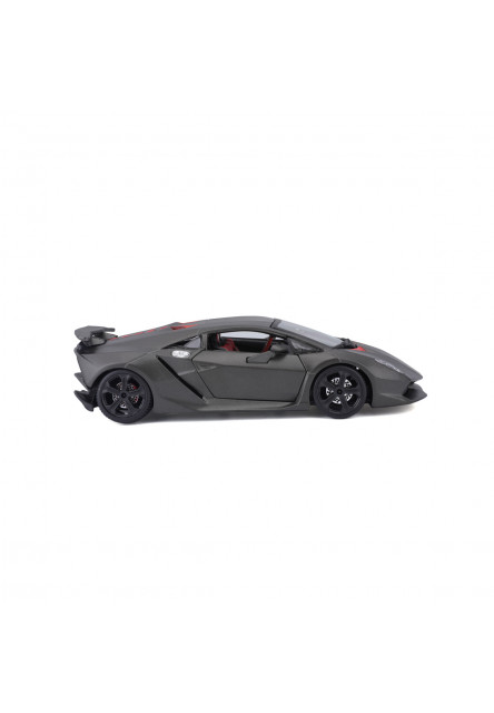 Bburago - Autá HOBBY, Plus, Lamborghini Sesto Elemento, metalic šedá, 1:24