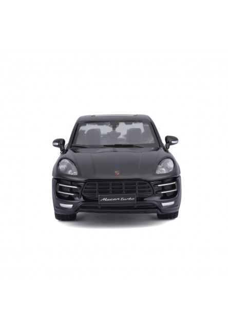 Bburago - Autá HOBBY, Porsche Macan, čierna, 1:24