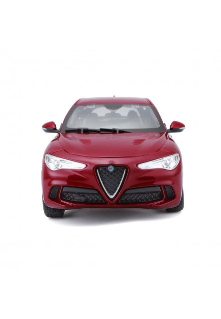 Bburago - Autá HOBBY, Plus, Alfa Romeo Stelvio, červená, 1:24