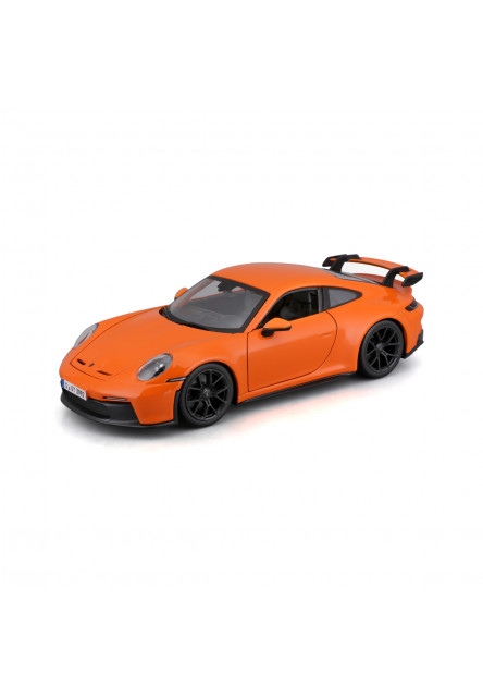 Bburago - Autá HOBBY, Plus, Porsche 911 GT3, oranžová, 1:24