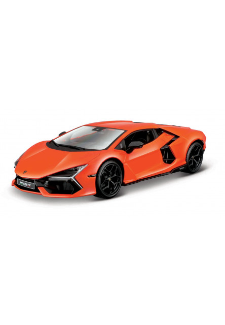 Bburago - Autá HOBBY, Plus, Lamborghini Revuelto, oranžová, 1:24
