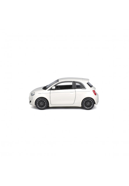 Bburago - Autá HOBBY, Plus, Fiat 500e (2023), biela, 1:24