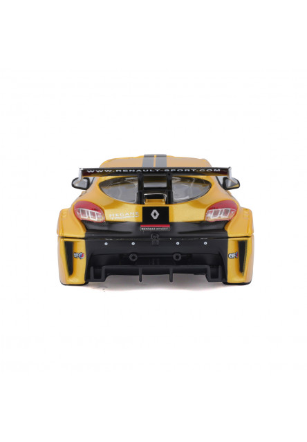 Bburago - Autá HOBBY, Renault Mégane Trophy, žltá, 1:24
