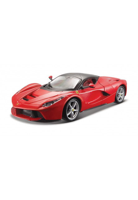 Bburago - RACE+PLAY, Ferrari LaFerrari, červená, 1:24